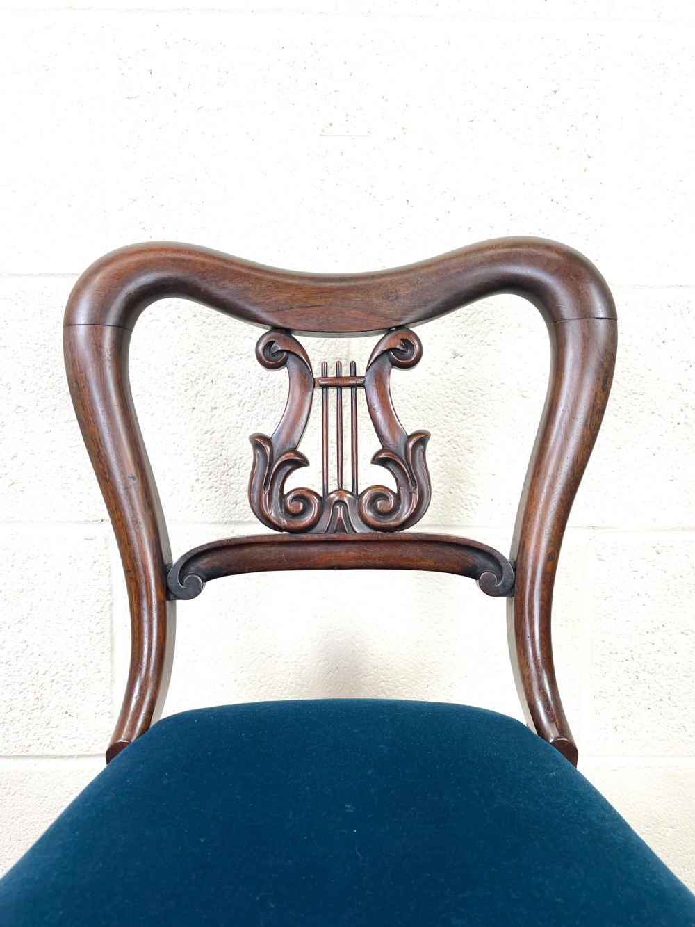 Antique Regency Rosewood Musician’s Chair View IV