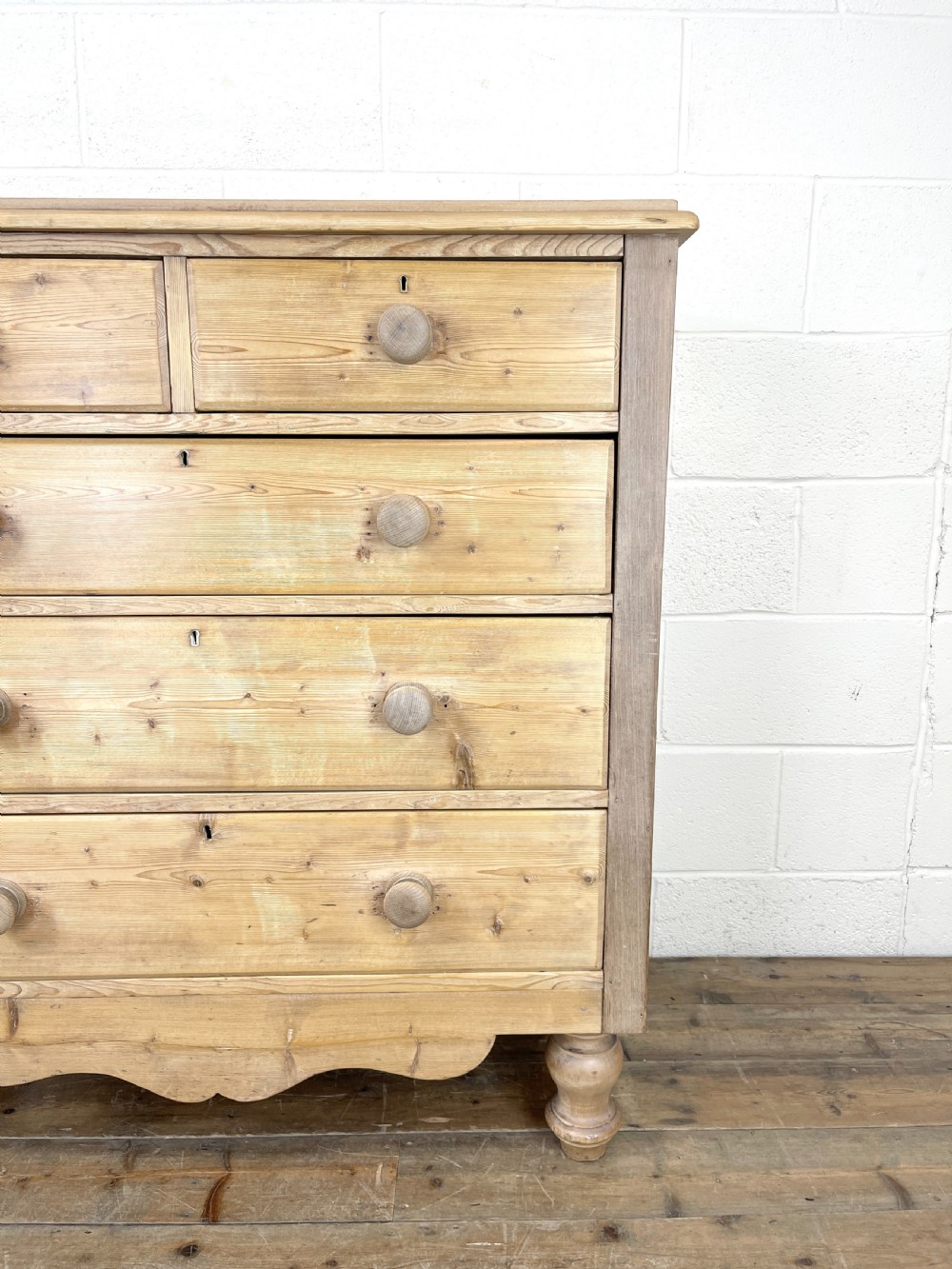Victorian Pine Chest of Drawers View III