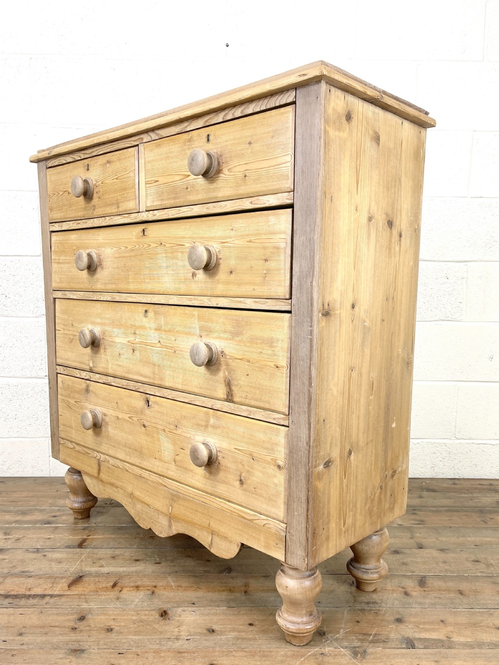 Victorian Pine Chest of Drawers View VI