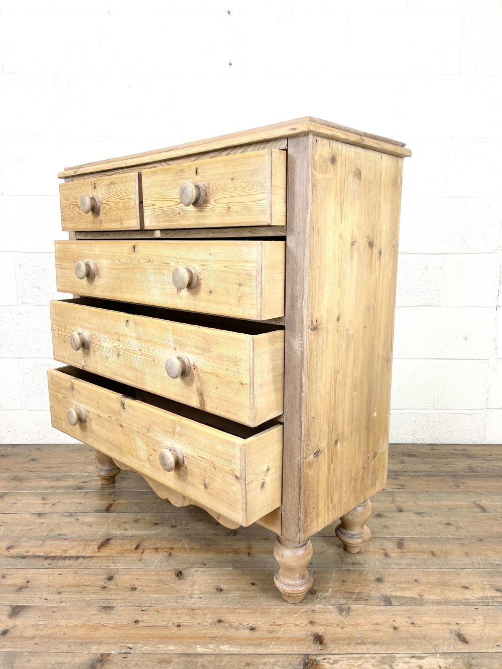 Victorian Pine Chest of Drawers View VII