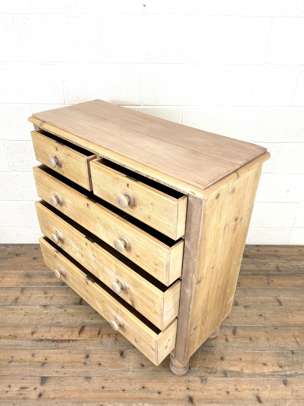 Victorian Pine Chest of Drawers View VIII