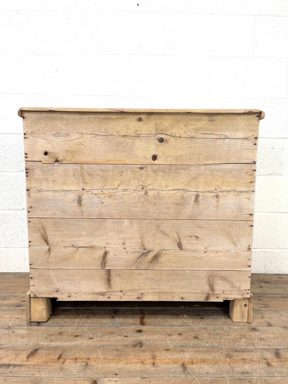 Rustic Antique Pine Chest of Drawers View X