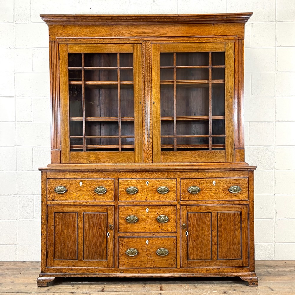 Antique 19th Century Glazed Oak Dresser