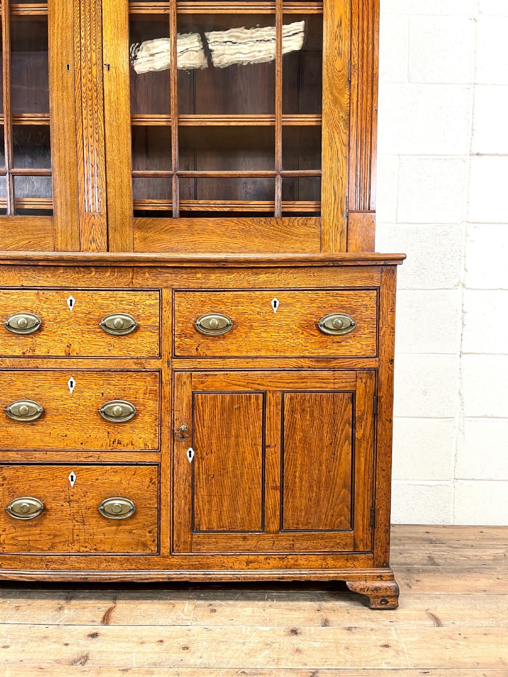 Antique 19th Century Glazed Oak Dresser View II