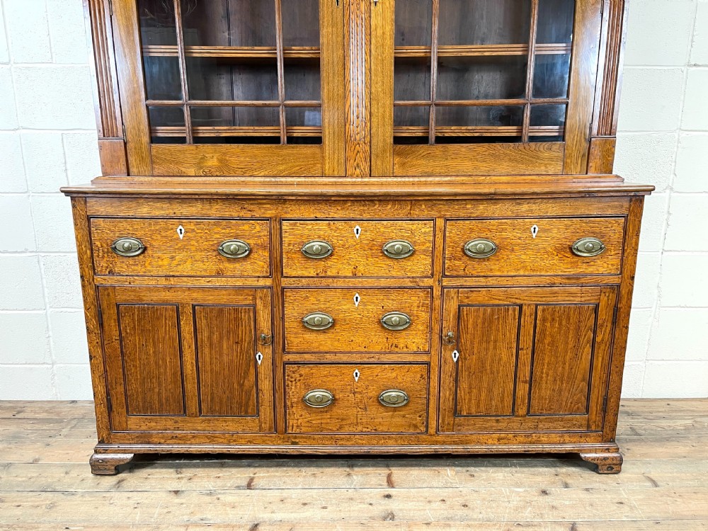 Antique 19th Century Glazed Oak Dresser View III