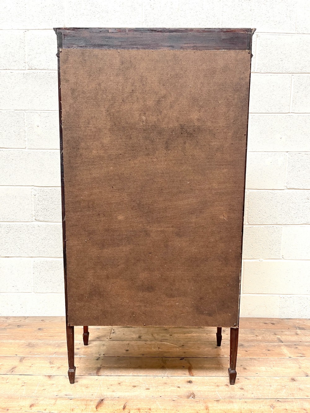 Edwardian Inlaid Mahogany Glass Display Cabinet View IX