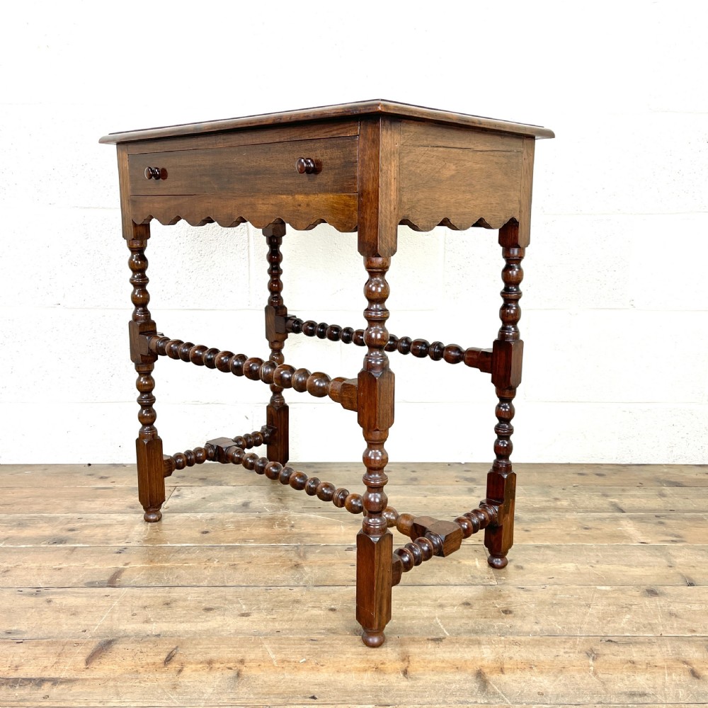 Small Vintage Mahogany Side Table 