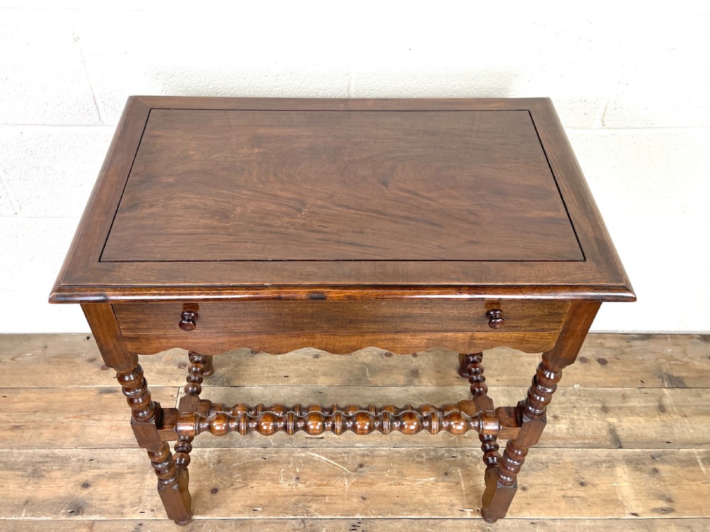 Small Vintage Mahogany Side Table  View III