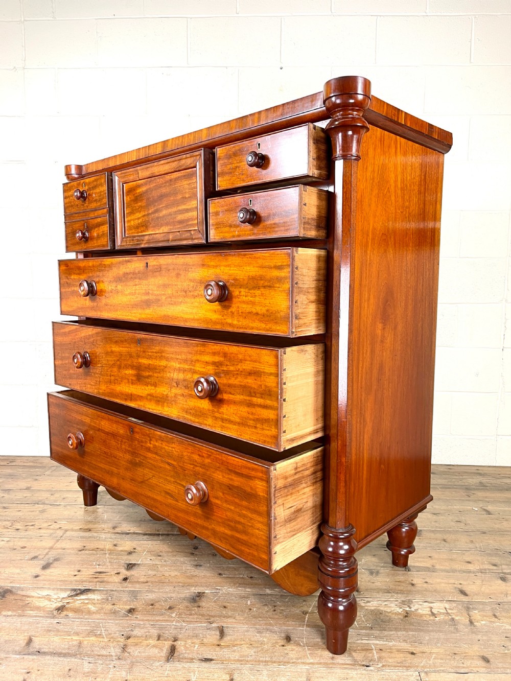 Large Victorian Mahogany Chest of Drawers View V