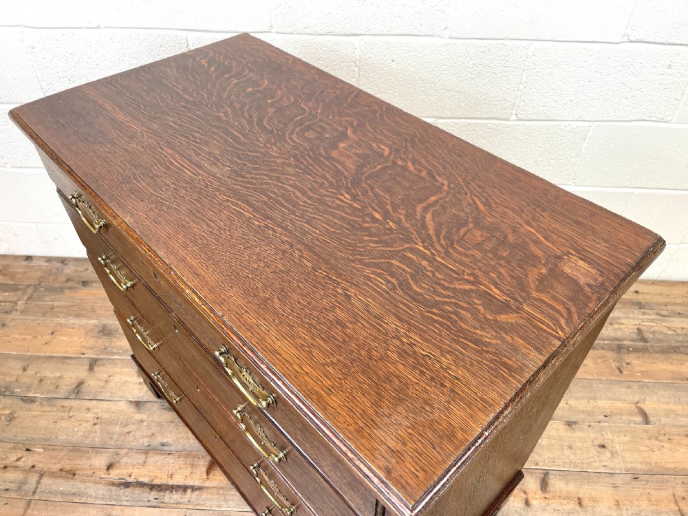19th Century Antique Oak Chest of Drawers View VII