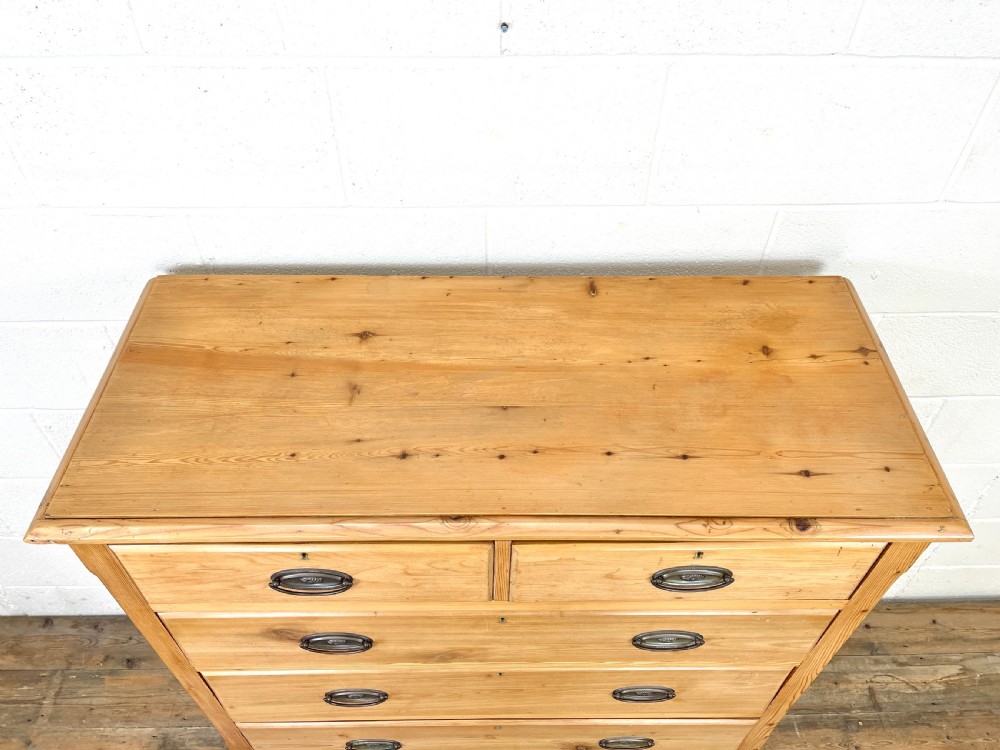 Victorian Pine Chest of Drawers View V