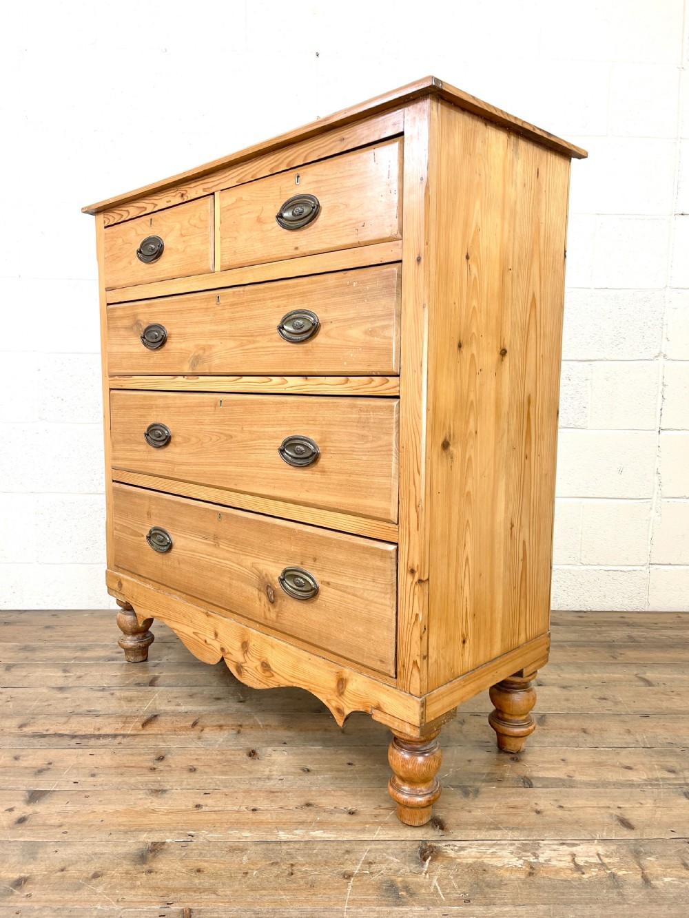 Victorian Pine Chest of Drawers View VI