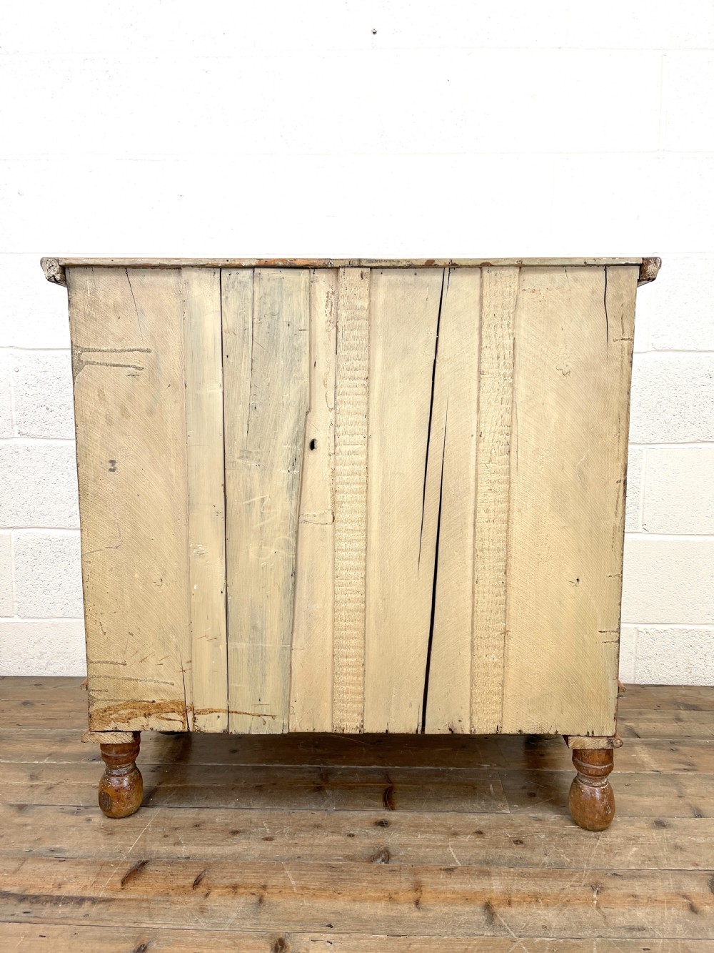 Small Victorian Pine Chest of Drawers View X