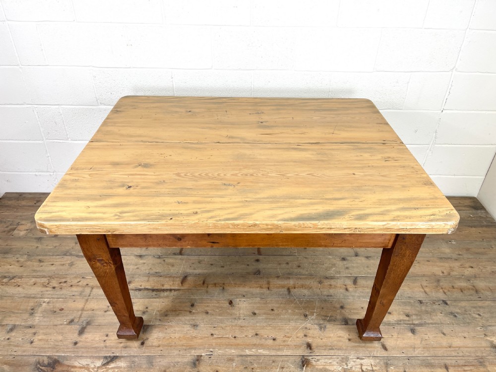 Victorian Pine Kitchen Table View II