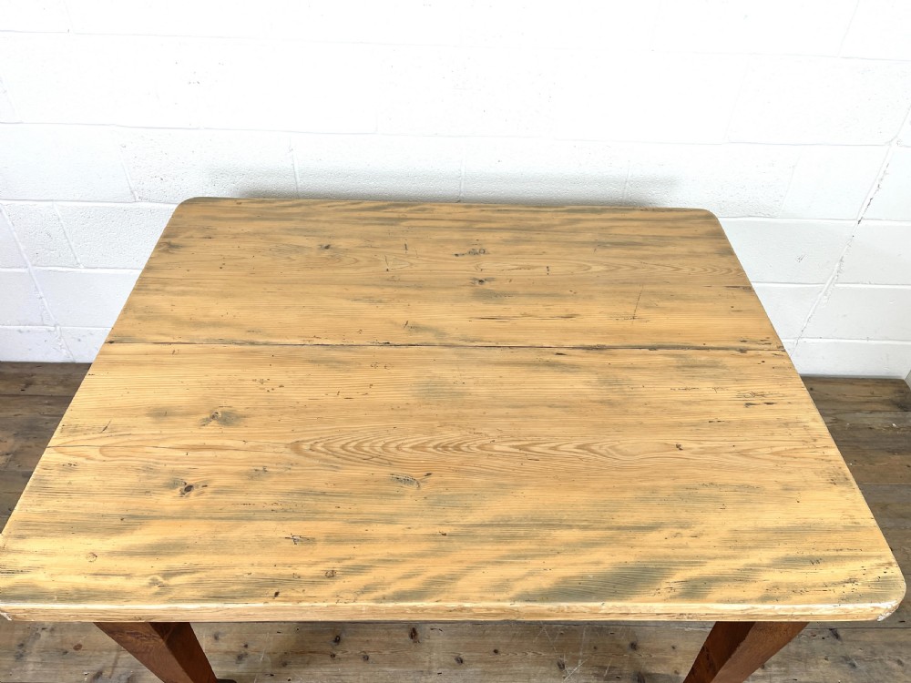 Victorian Pine Kitchen Table View IV