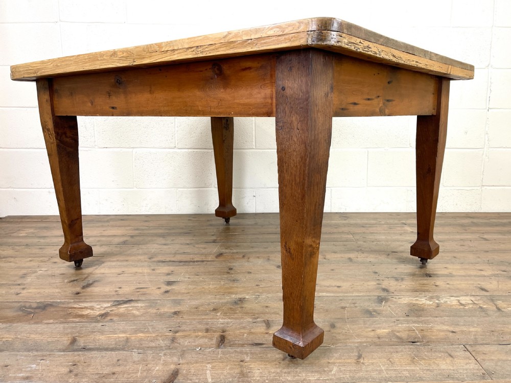 Victorian Pine Kitchen Table View V