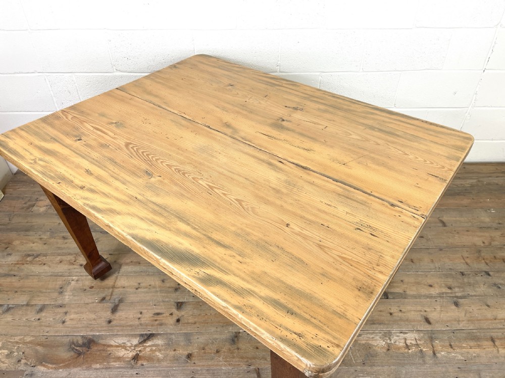 Victorian Pine Kitchen Table View VI