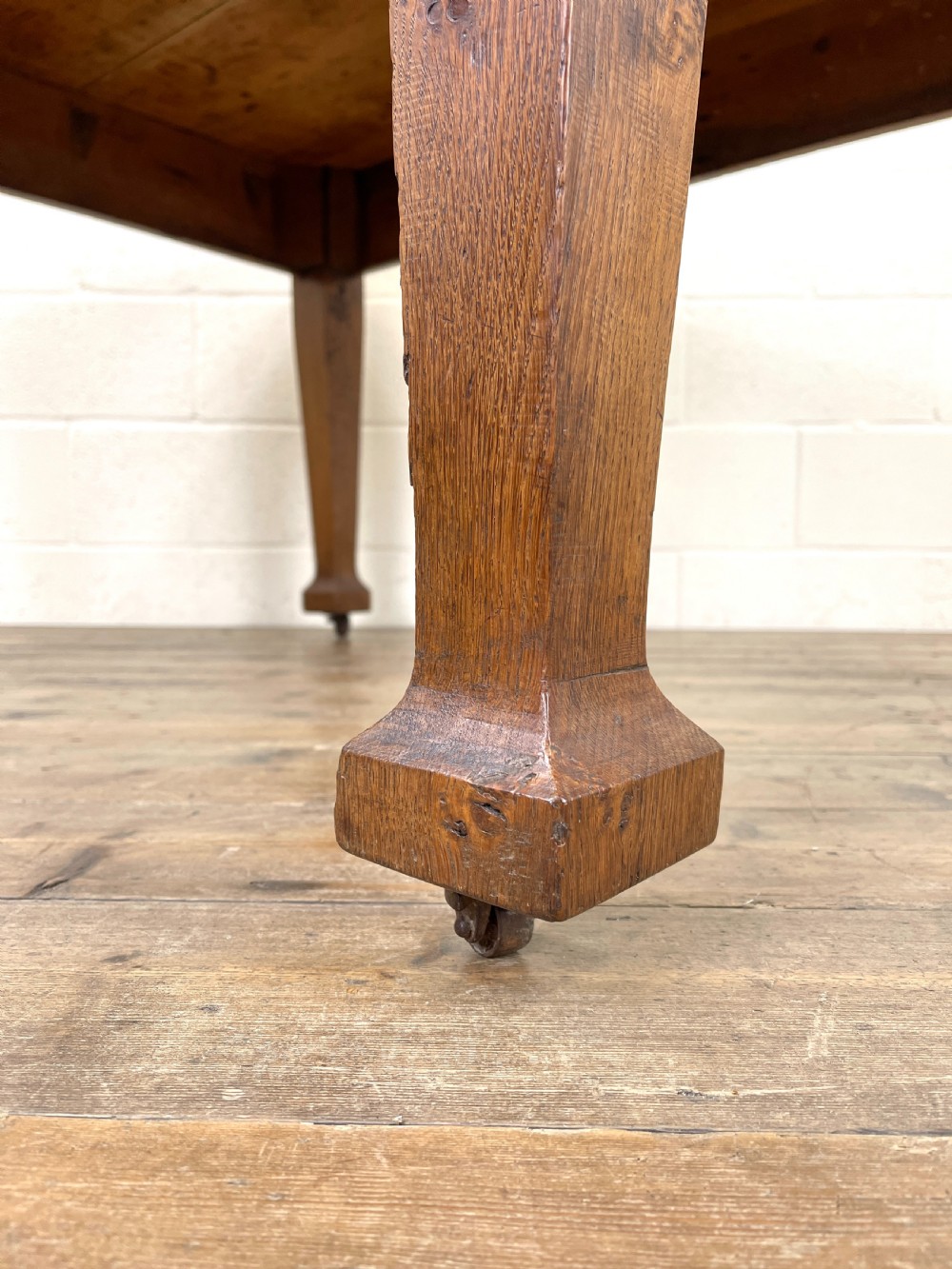 Victorian Pine Kitchen Table View VII