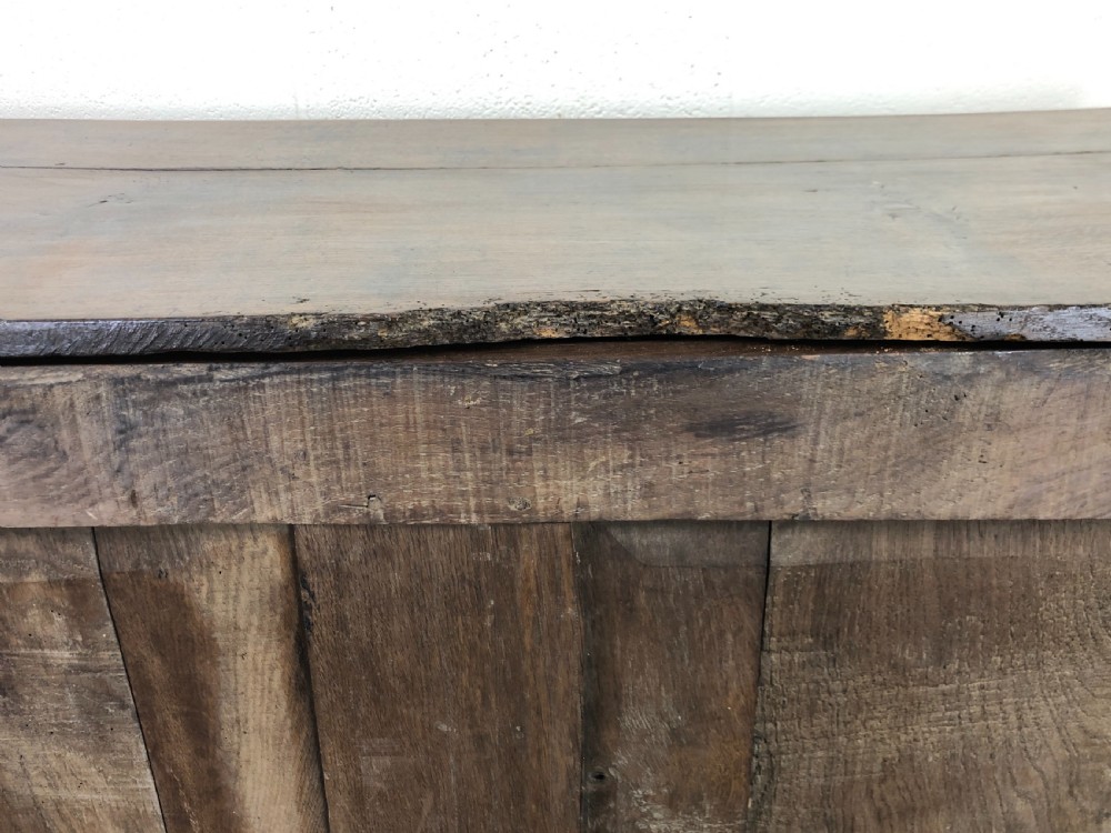 Antique 18th Century Welsh oak mule chest View XV