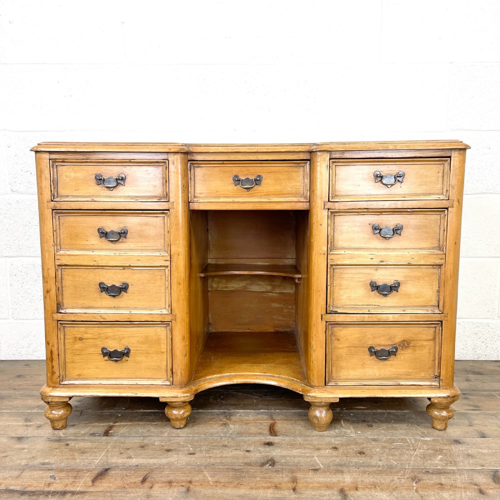 Victorian Antique Pine Sideboard with Drawers