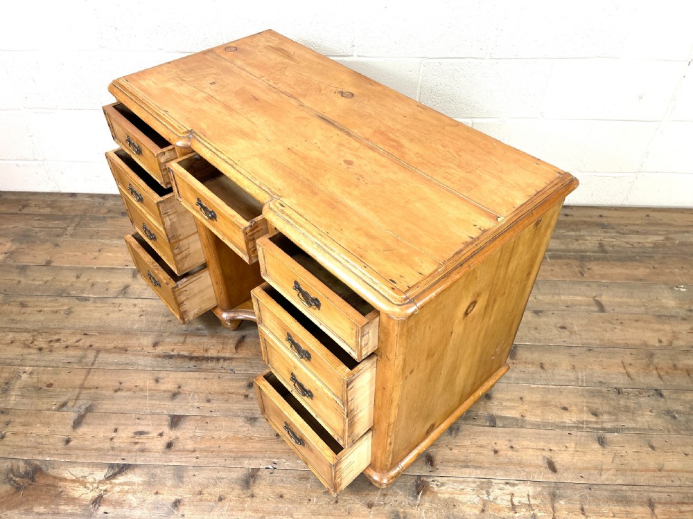 Victorian Antique Pine Sideboard with Drawers View X