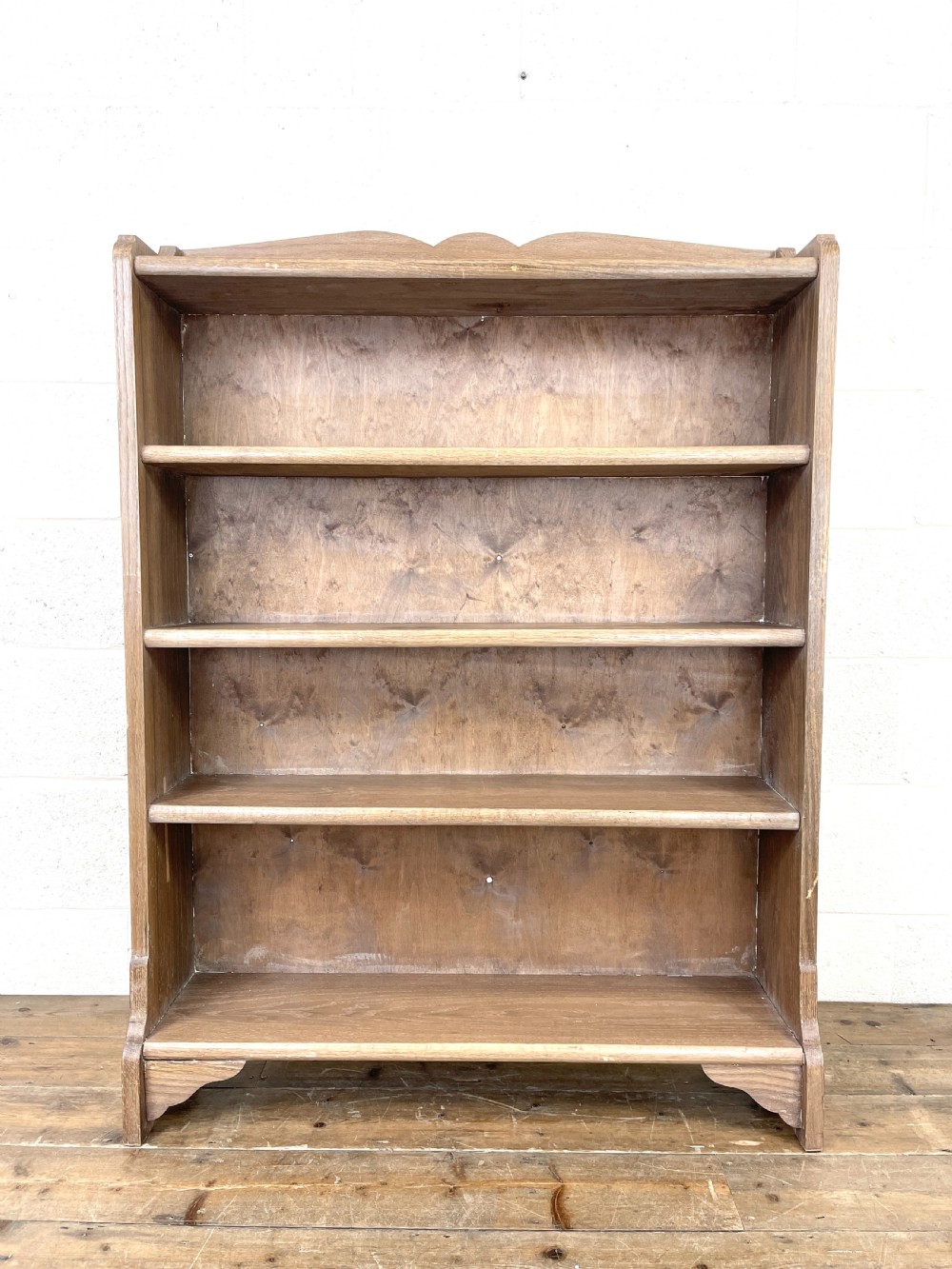 Pair of Antique Oak Bookcases View II