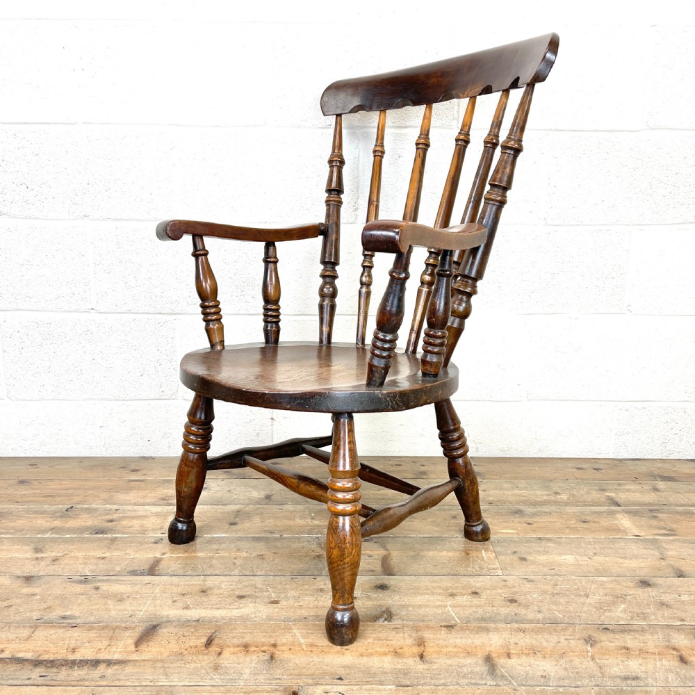 Antique 19th Century Penny Armchair 