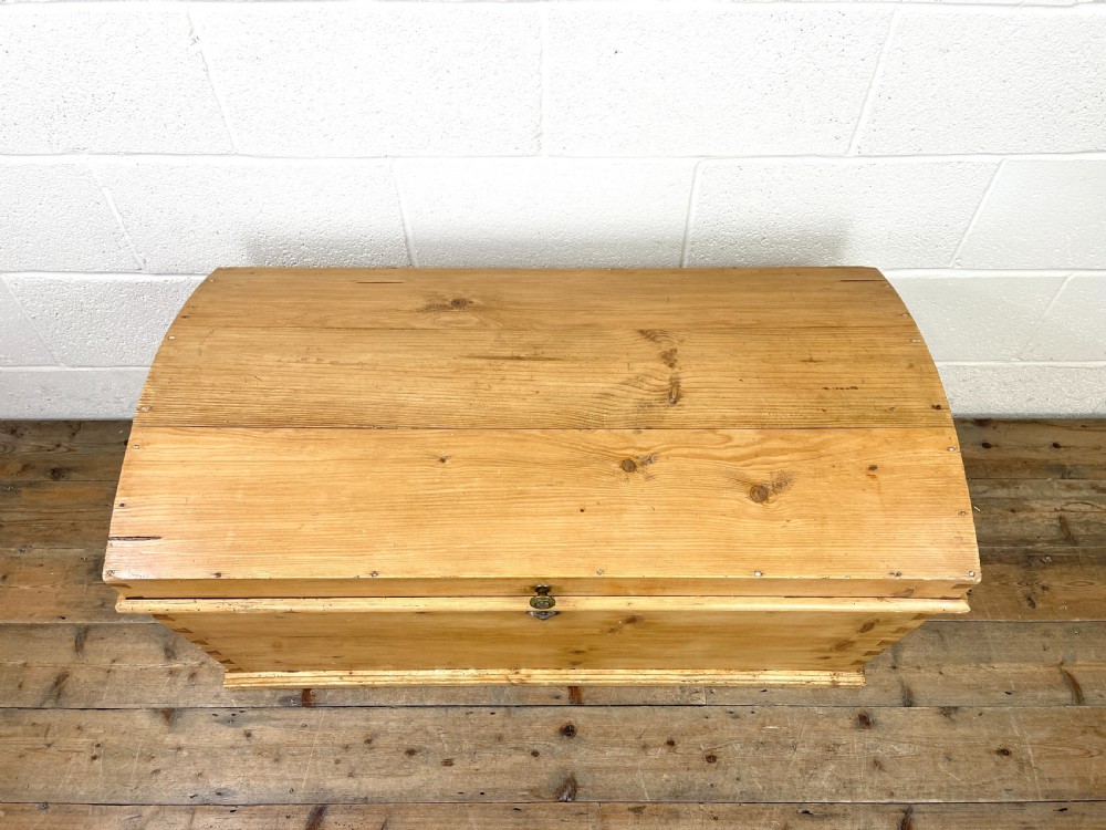 Antique Dome Top Trunk  View II