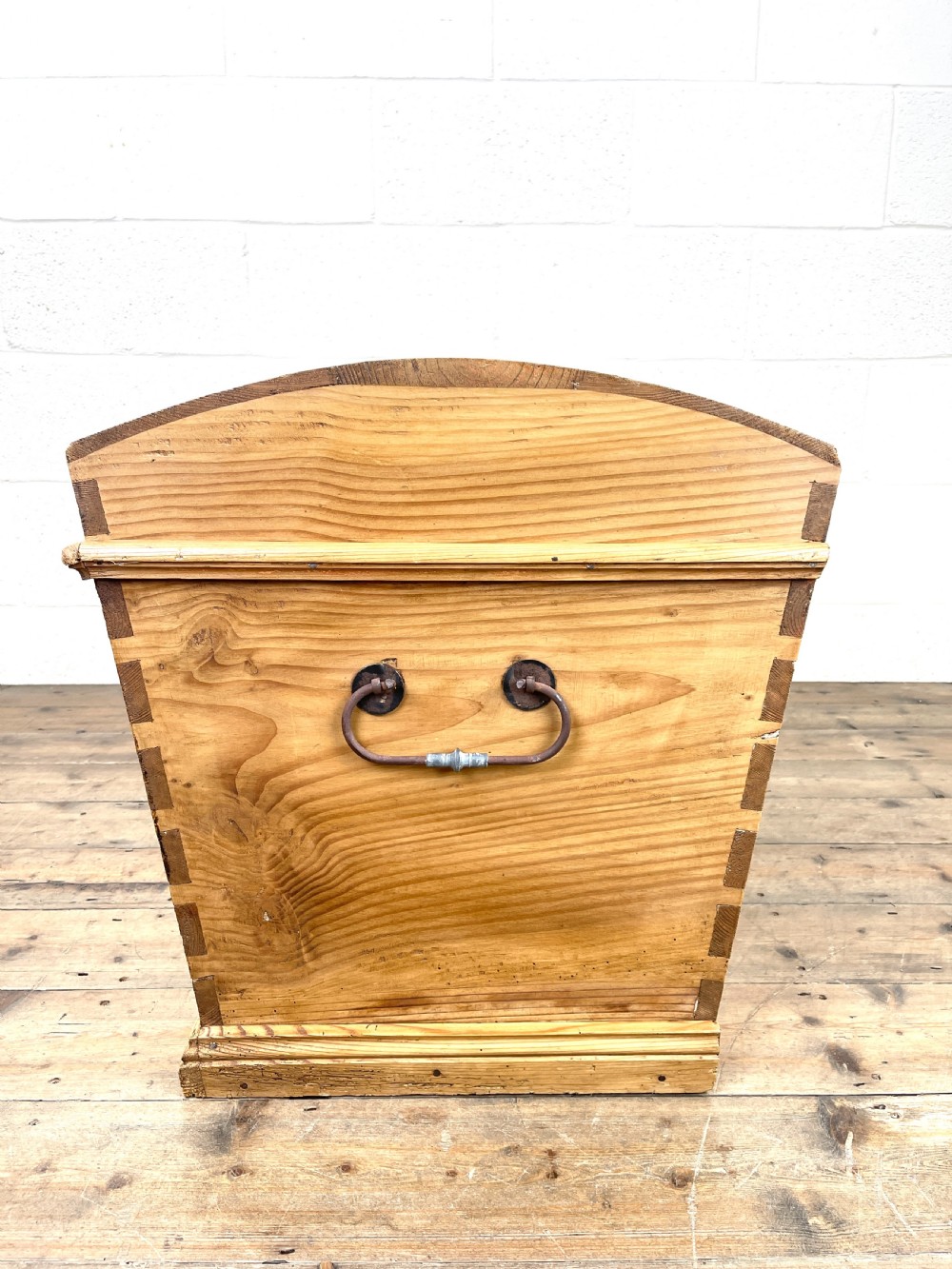 Antique Dome Top Trunk  View X