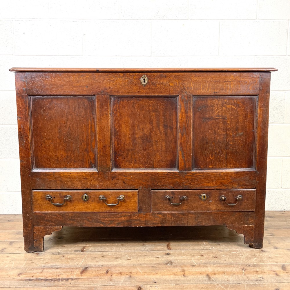 Antique Oak Mule Chest 