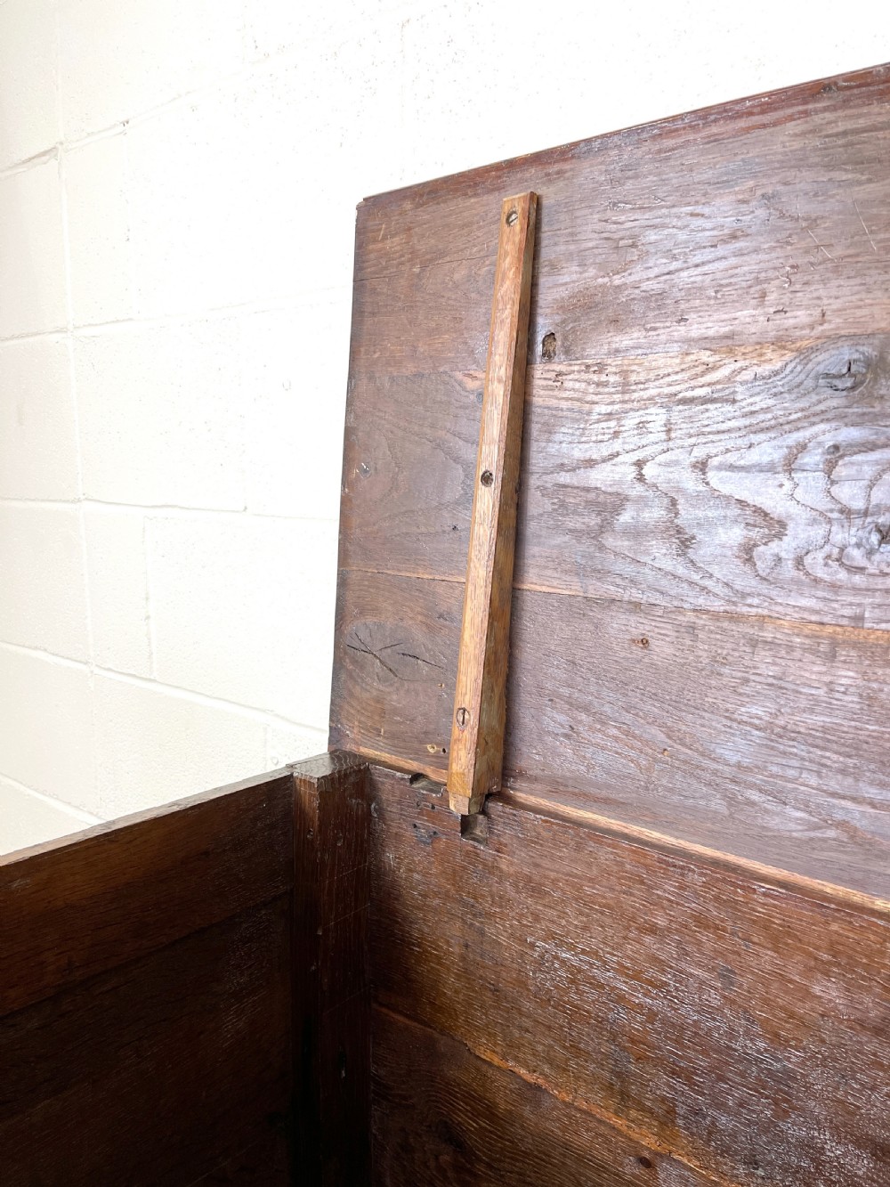 Antique Oak Mule Chest  View VI
