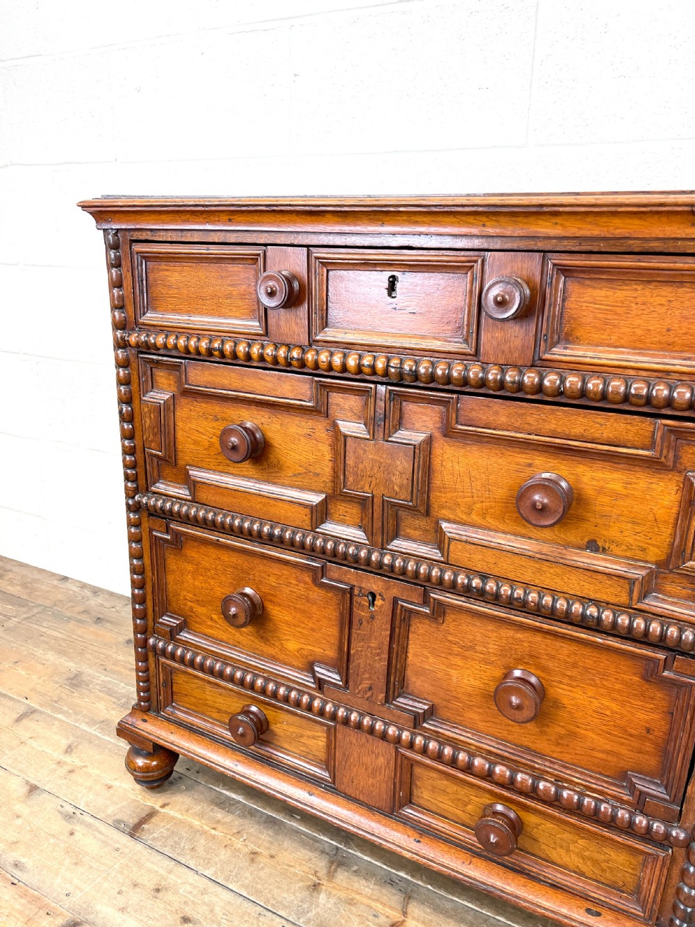Antique Oak Chest of Drawers View III