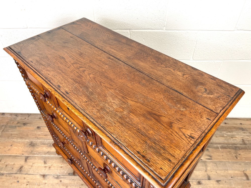 Antique Oak Chest of Drawers View VI