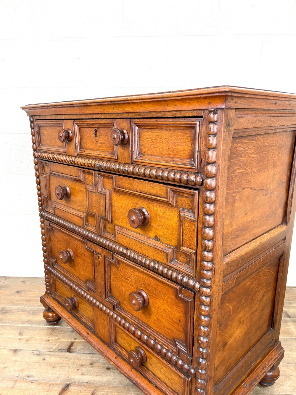 Antique Oak Chest of Drawers View VII