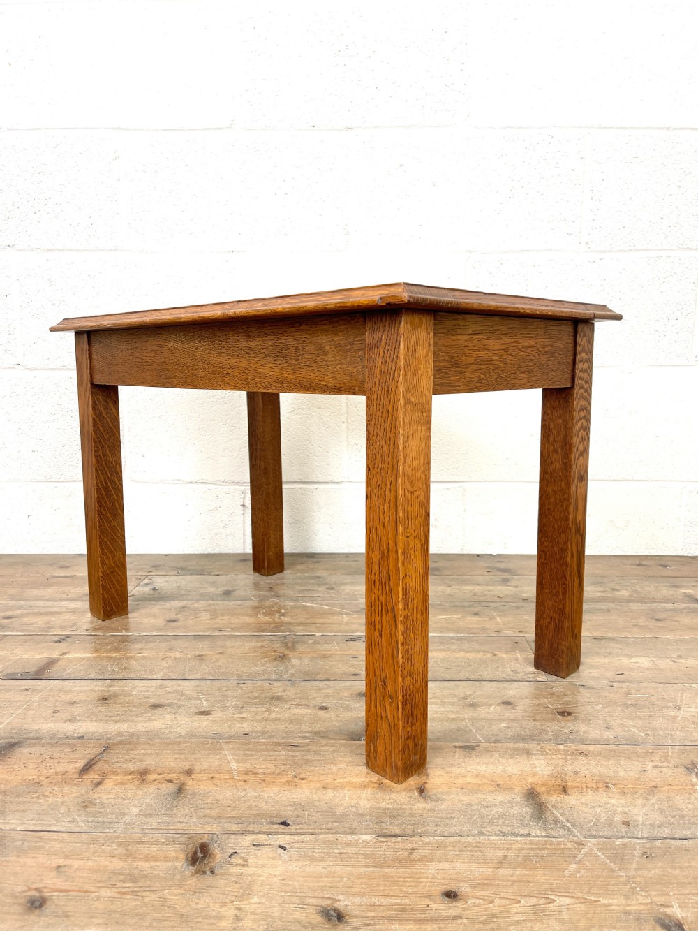 Vintage Oak Luggage Stand