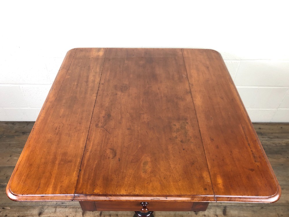Victorian Mahogany Pembroke Table View IX