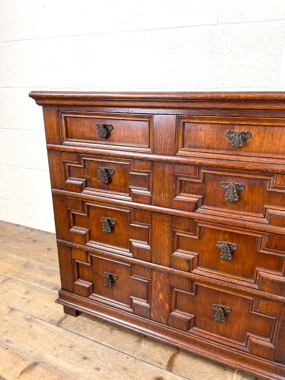 Antique Oak Chest of Drawers View III
