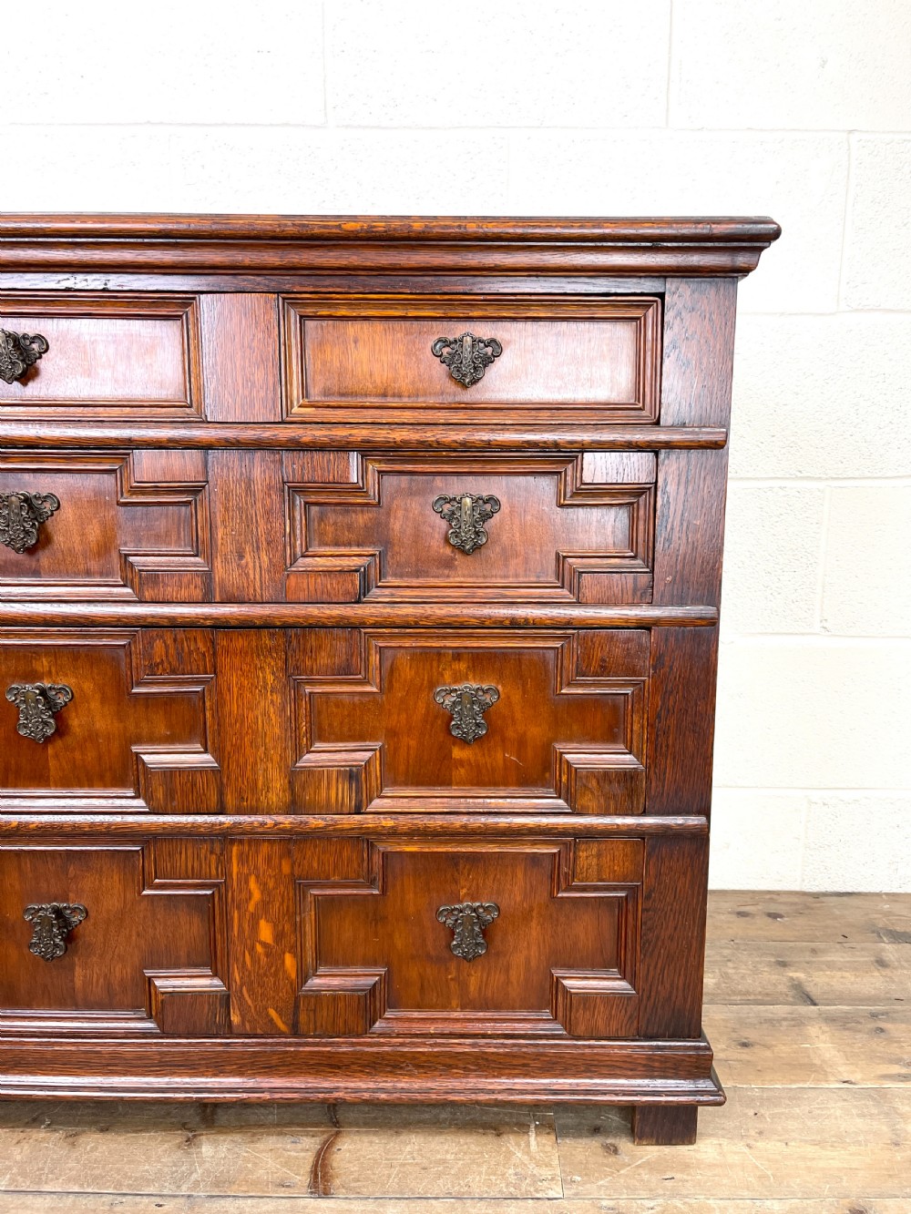 Antique Oak Chest of Drawers View IV