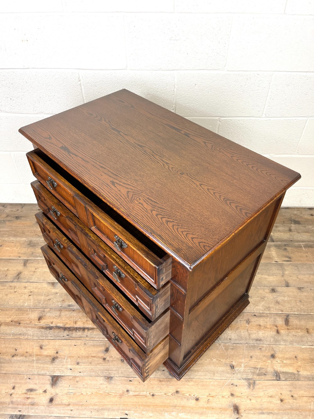 Antique Oak Chest of Drawers View VIII
