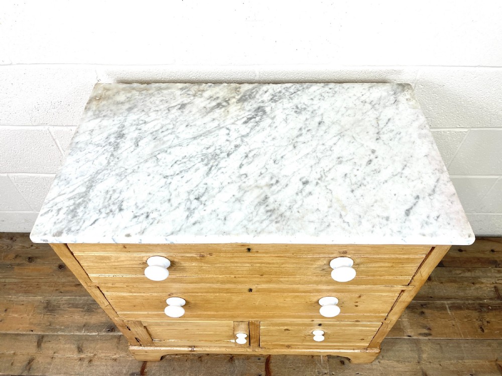 Antique Pine Chest of Drawers View V