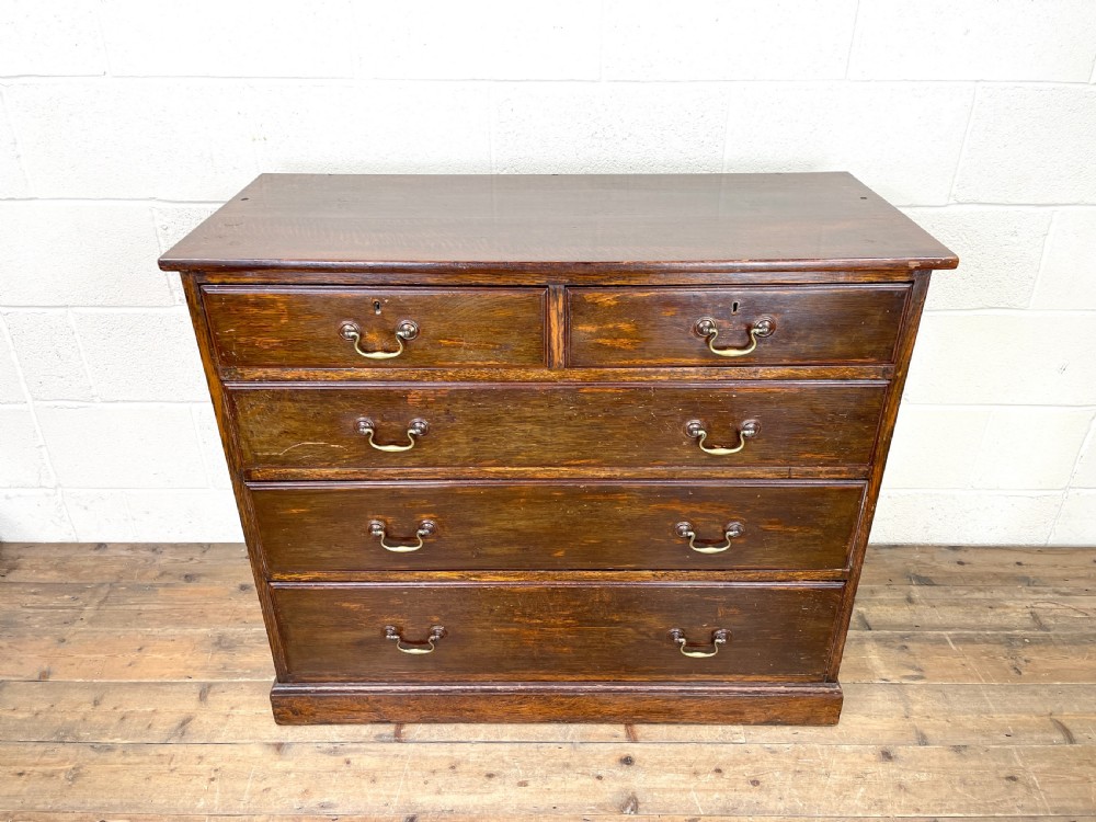 Antique Oak Chest of Drawers View III