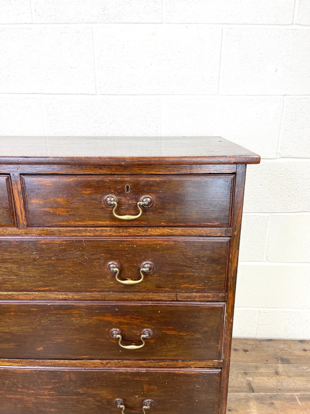 Antique Oak Chest of Drawers View V
