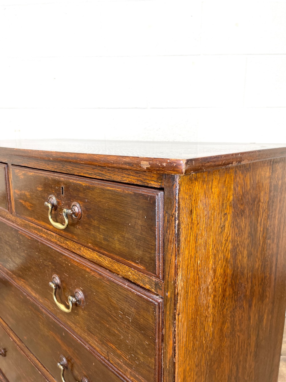 Antique Oak Chest of Drawers View IX