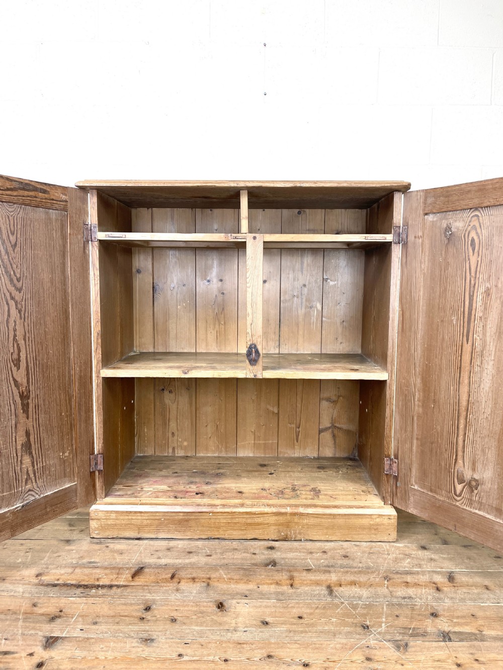 Pair of Rustic Antique Pine Cupboards View VIII