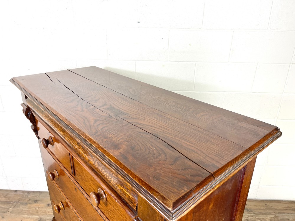 Large Victorian Antique Chest of Drawers View VII