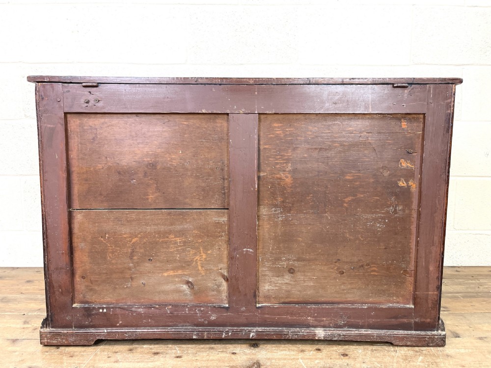 Small Antique Georgian Pine Blanket Box View X