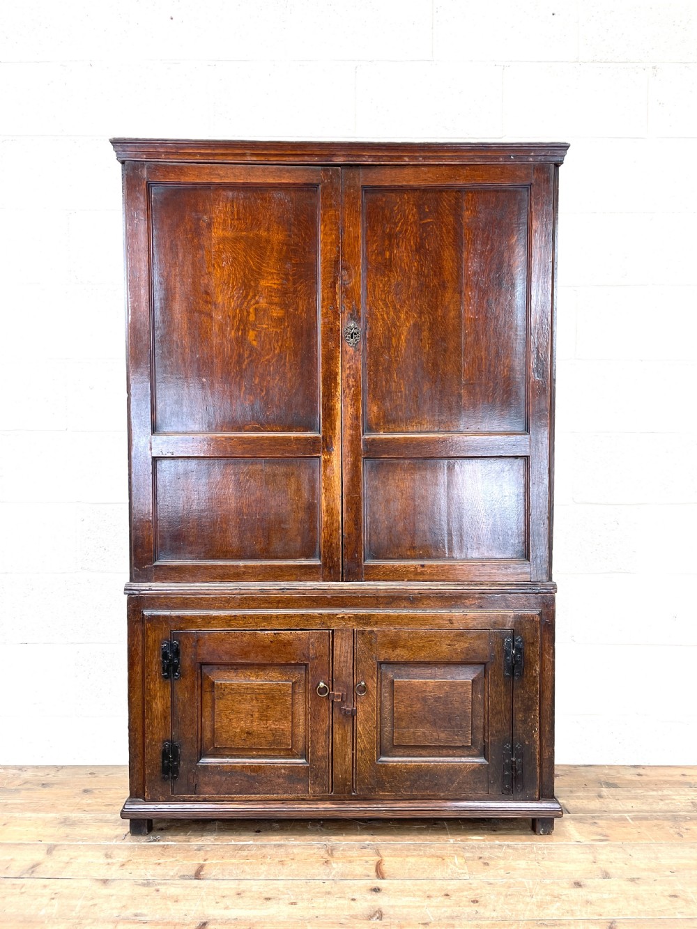 Antique Georgian Oak Cupboard 
