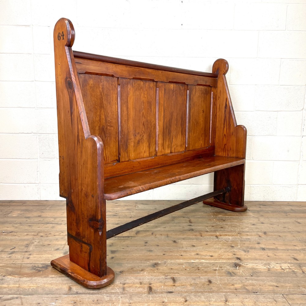 Antique Church Pew