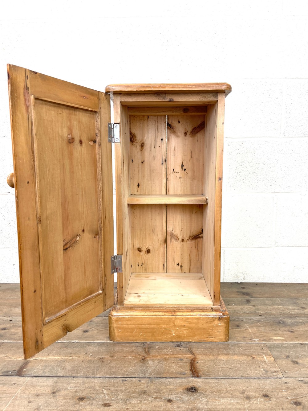 Pair of Antique Pine Bedside Cupboards View VII