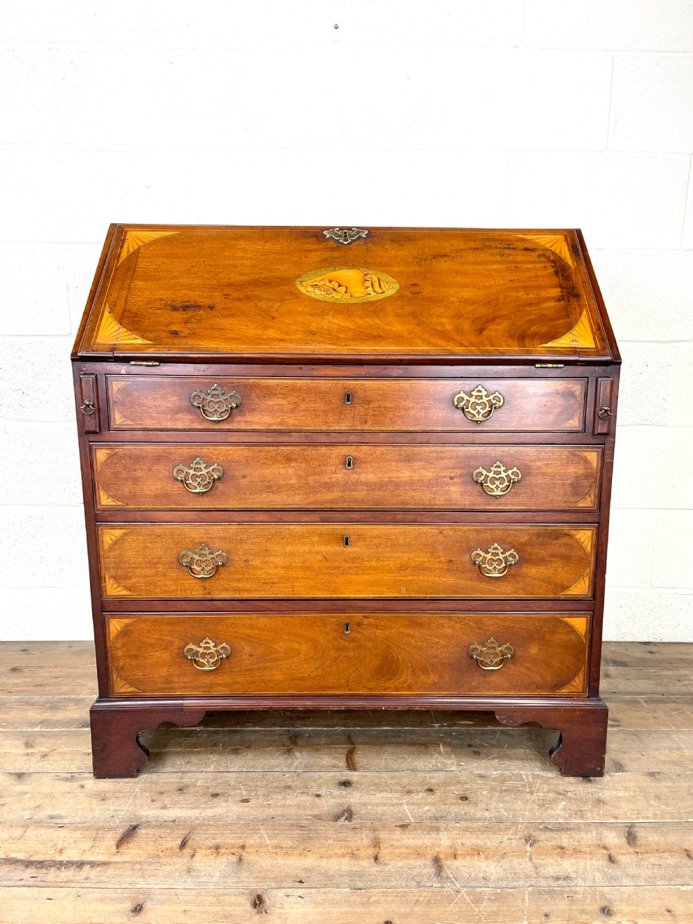 Antique Edwardian Bureau  View II